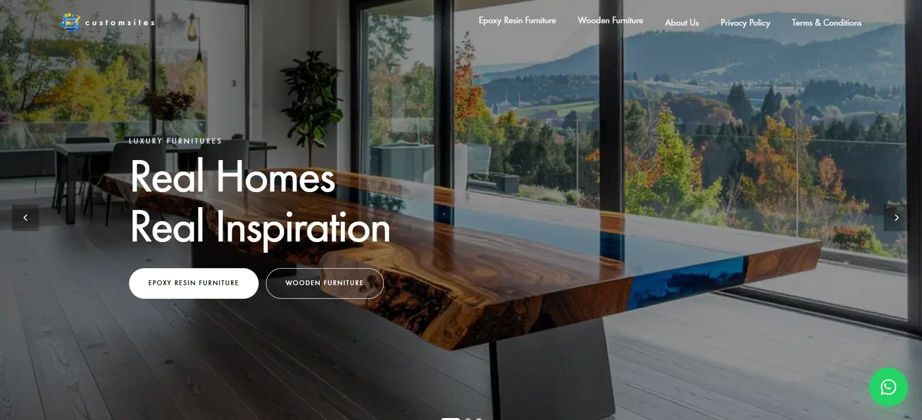 Furniture Website Template for Showrooms, Decor Brands and Interiors preview