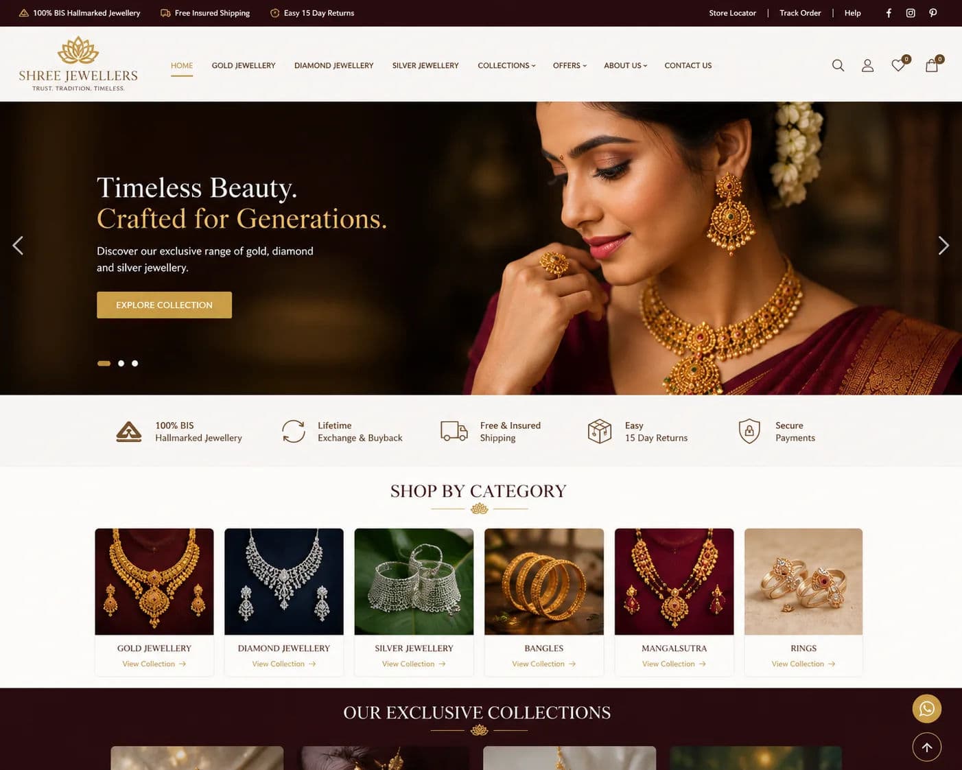 Jewellery Shop Website Design in India: How to Showcase Your Collection and Attract More Buyers Online